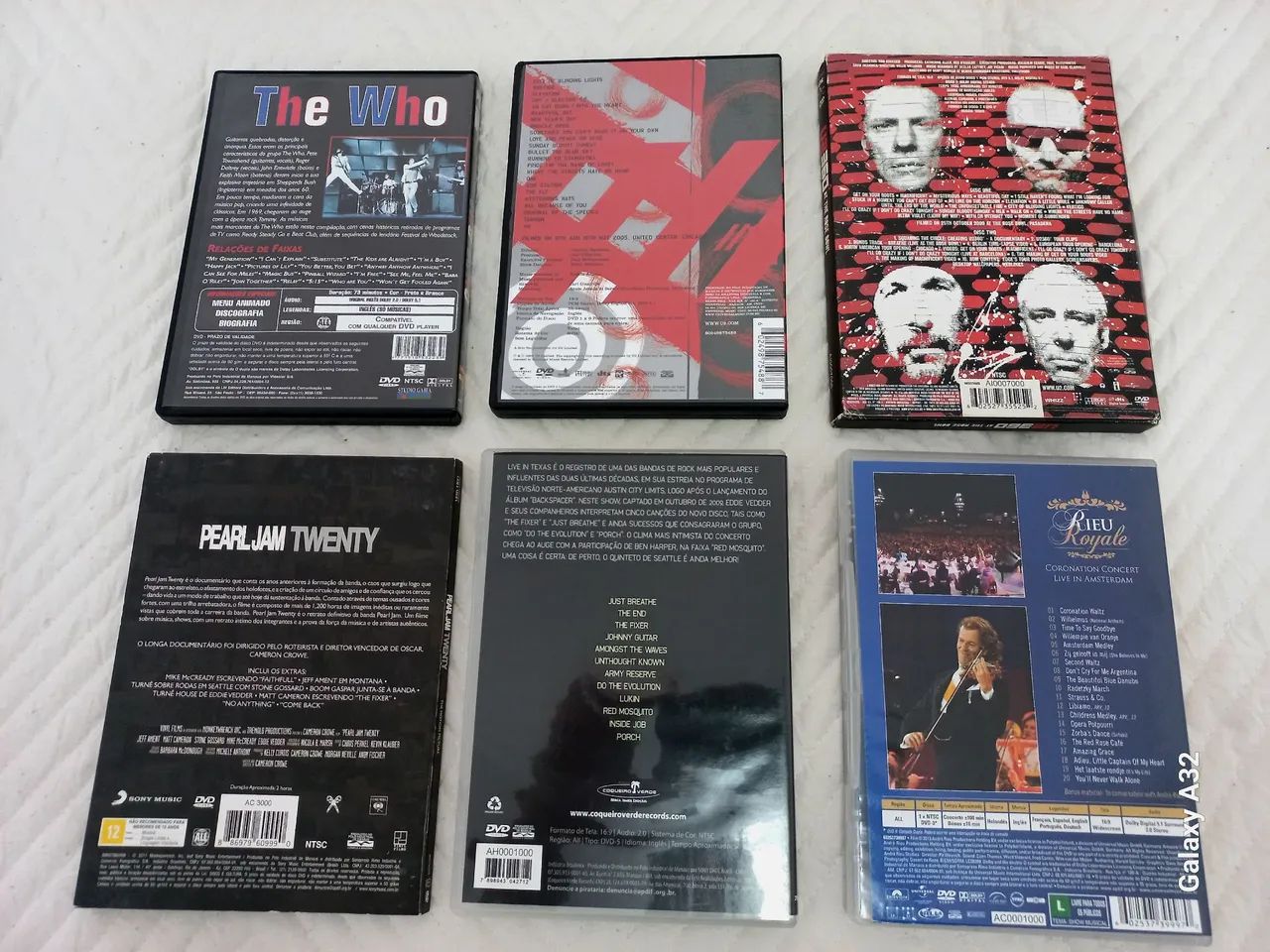 Dvds de Rock internacional, The Who, U2 e Pearl Jam - Foto 2