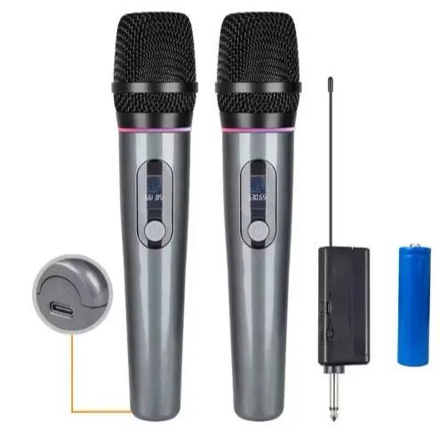 Kit com dois microfone sem fio  - Foto 5