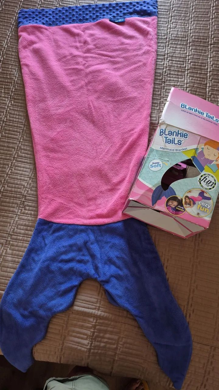 Cobertor da Sereia (INFANTIL)