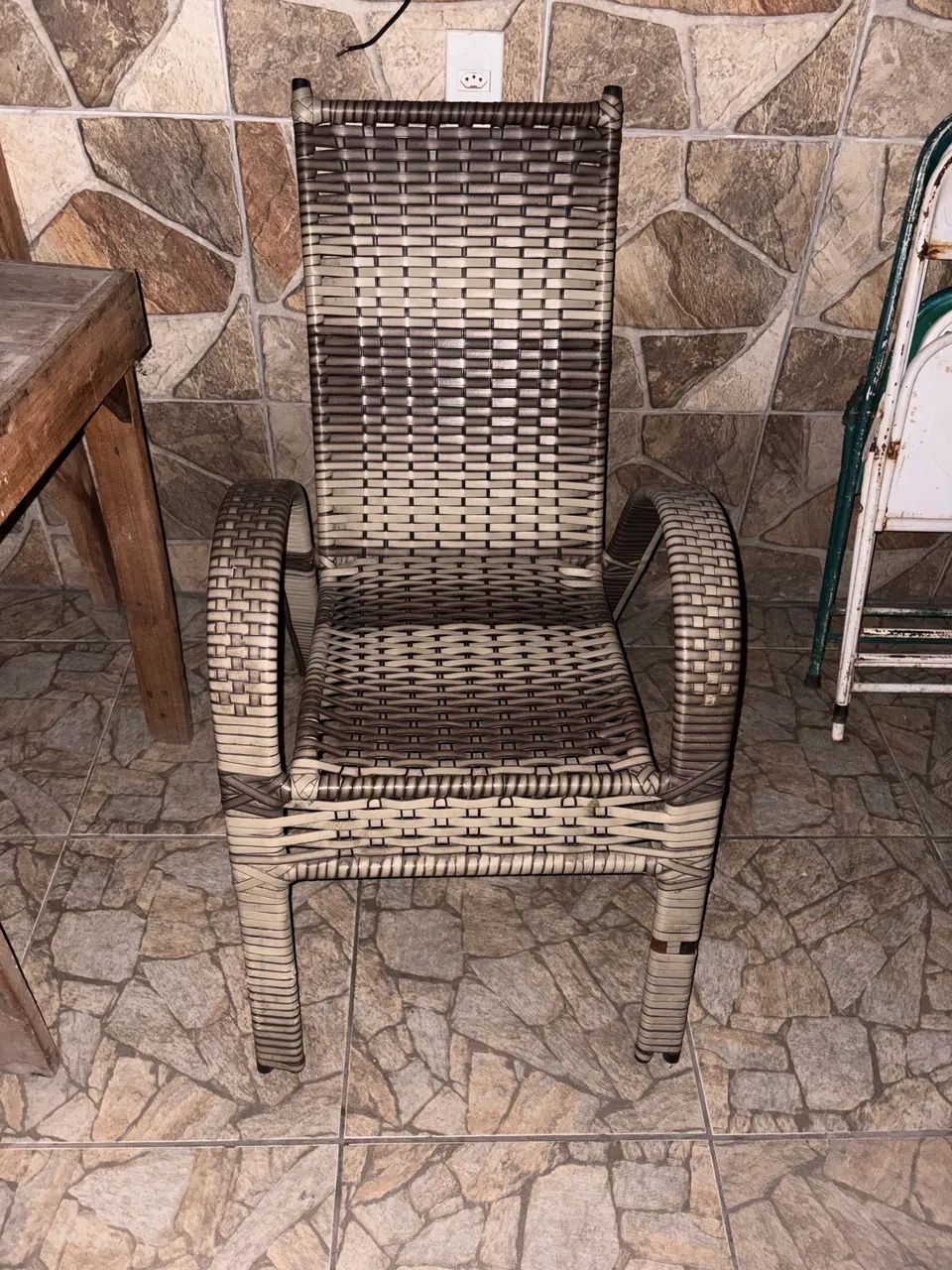Namoradeira de varanda de fibra   - Foto 2