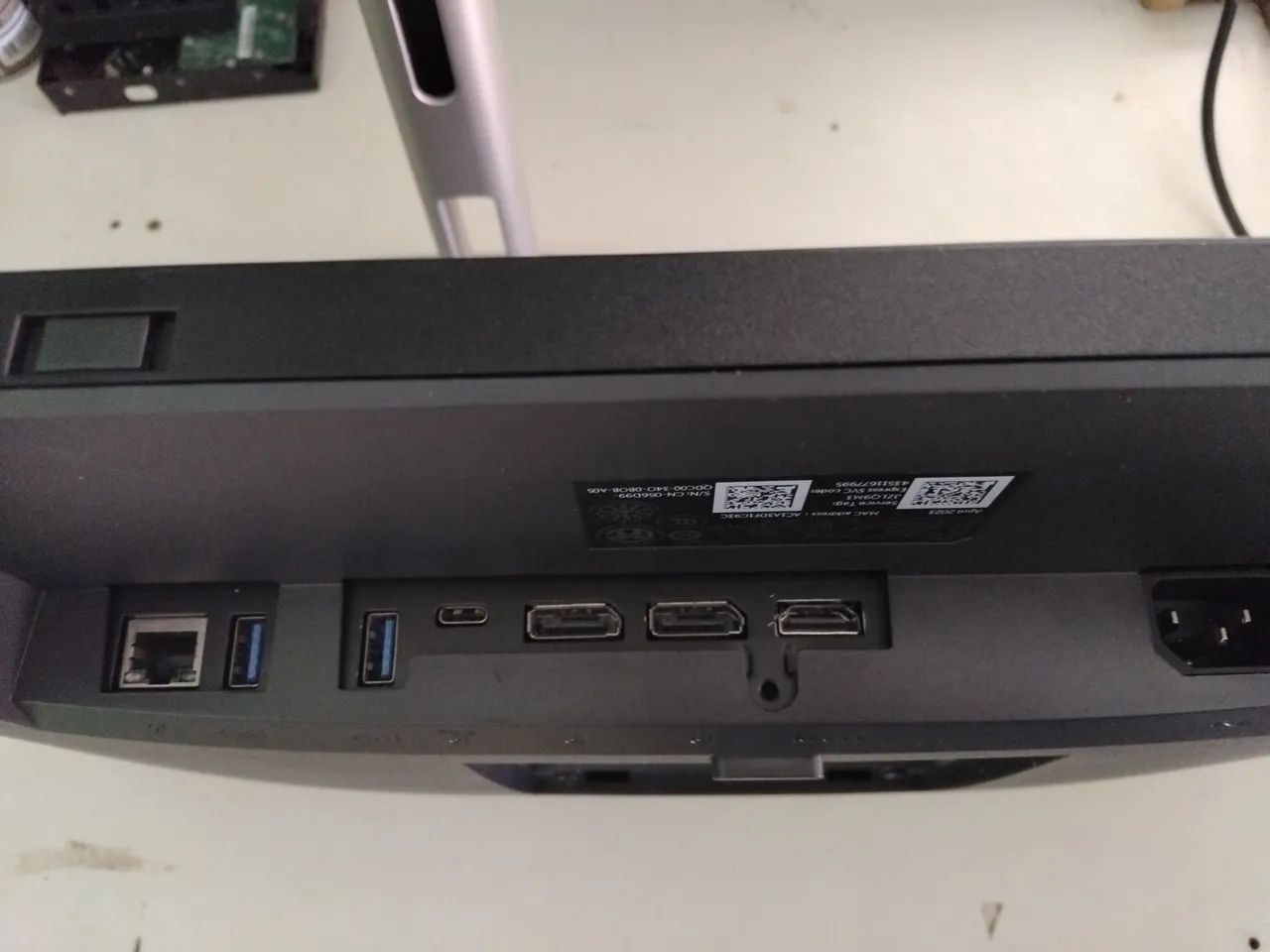 Monitor Dell P Séries Full HD 23,8 Pol Preto Prateado - Foto 5