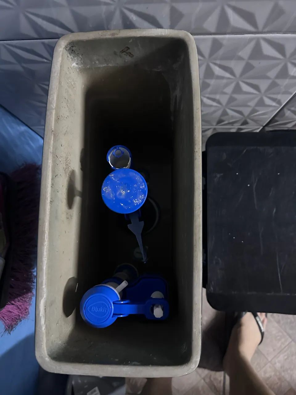Vaso para Banheiro Preto