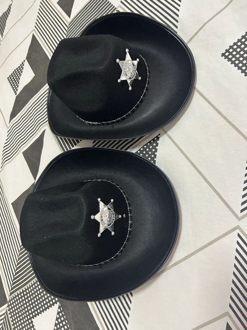 kit 2 chapéus cowboy preto - Foto 4