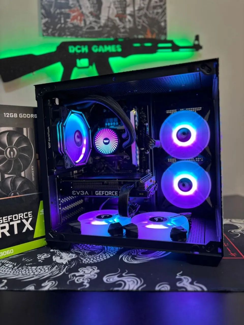 PC GAMER RYZEN 7 - RTX 3060 12GB - Computadores e Desktops