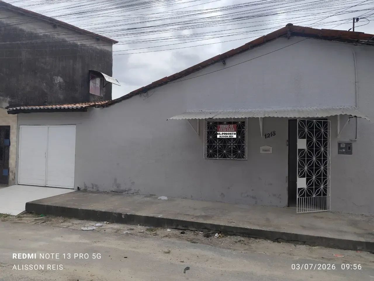 01 - VENDO CASA NO BARROSO