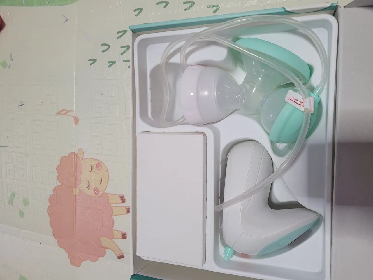 extrator de leite elétrico fisher-price - Foto 2