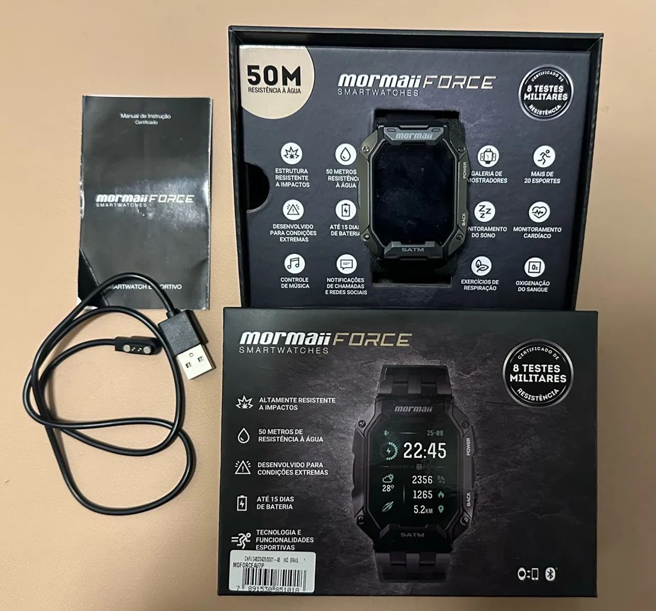 Smartwatch Mormaii Force