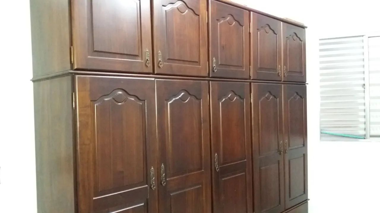 Guarda roupa madeira maciça - Foto 4