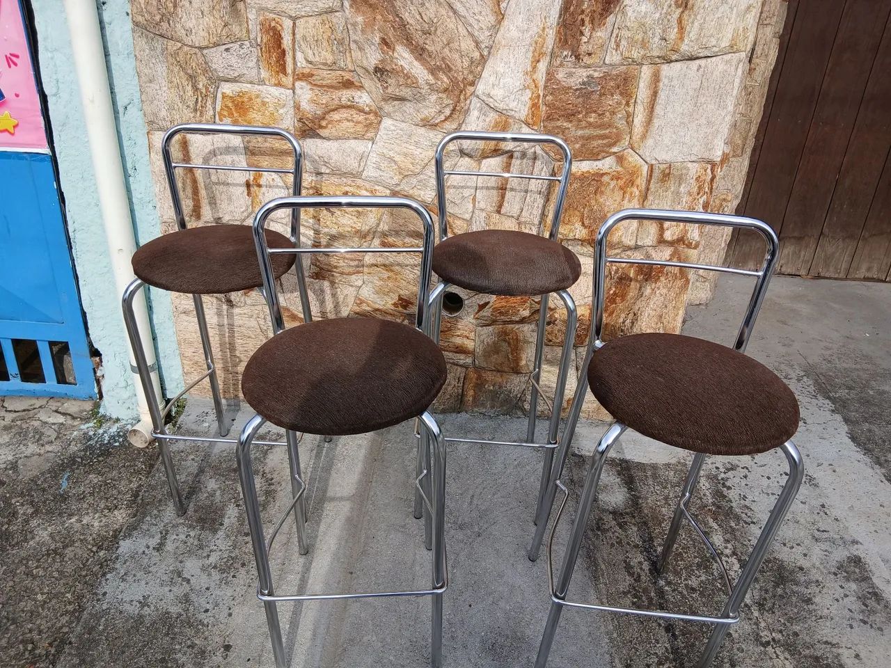 Banquetas cromadas  - Foto 2
