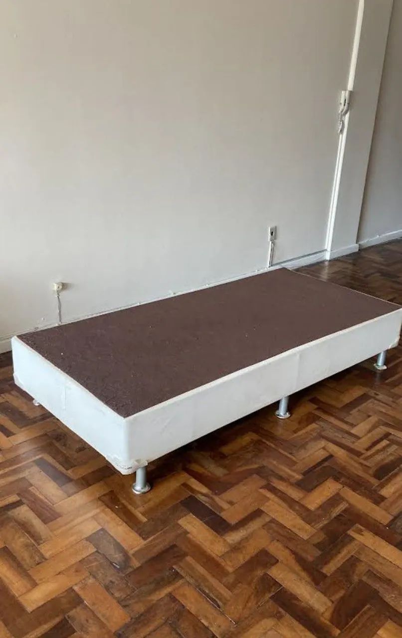 Base cama de solteiro