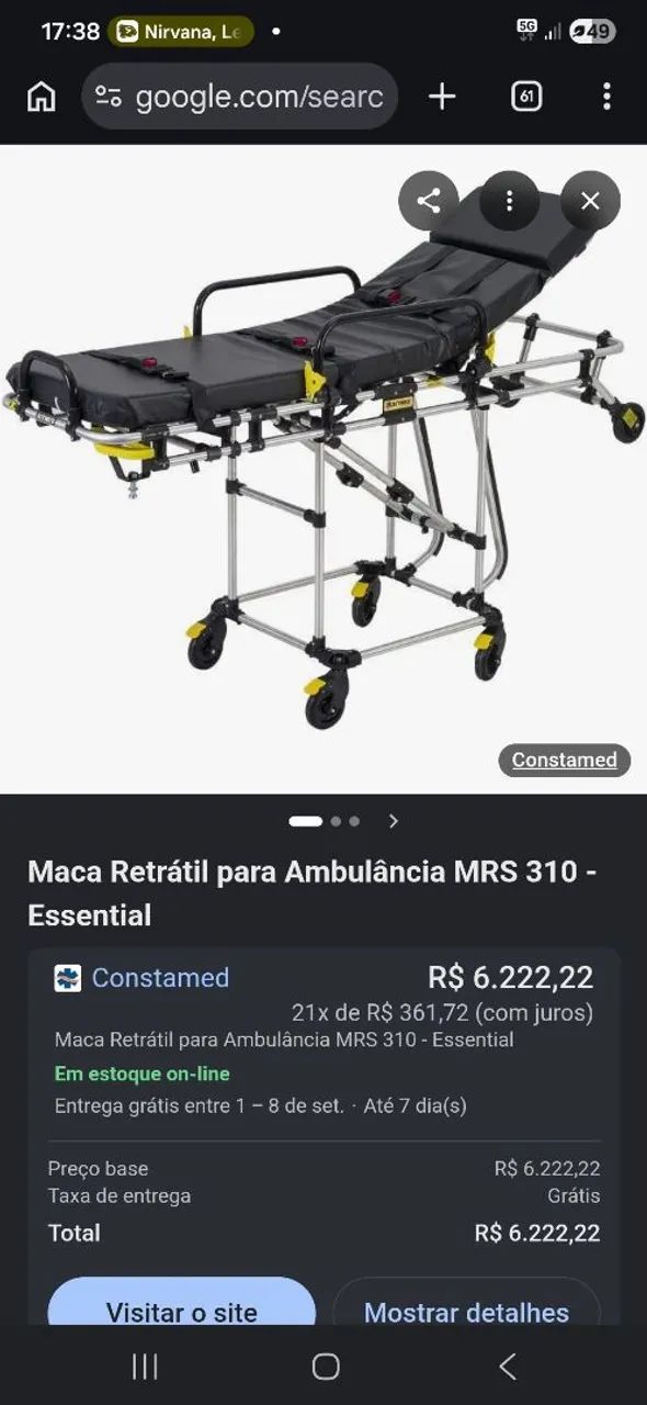 Maca hospitalar - Foto 3