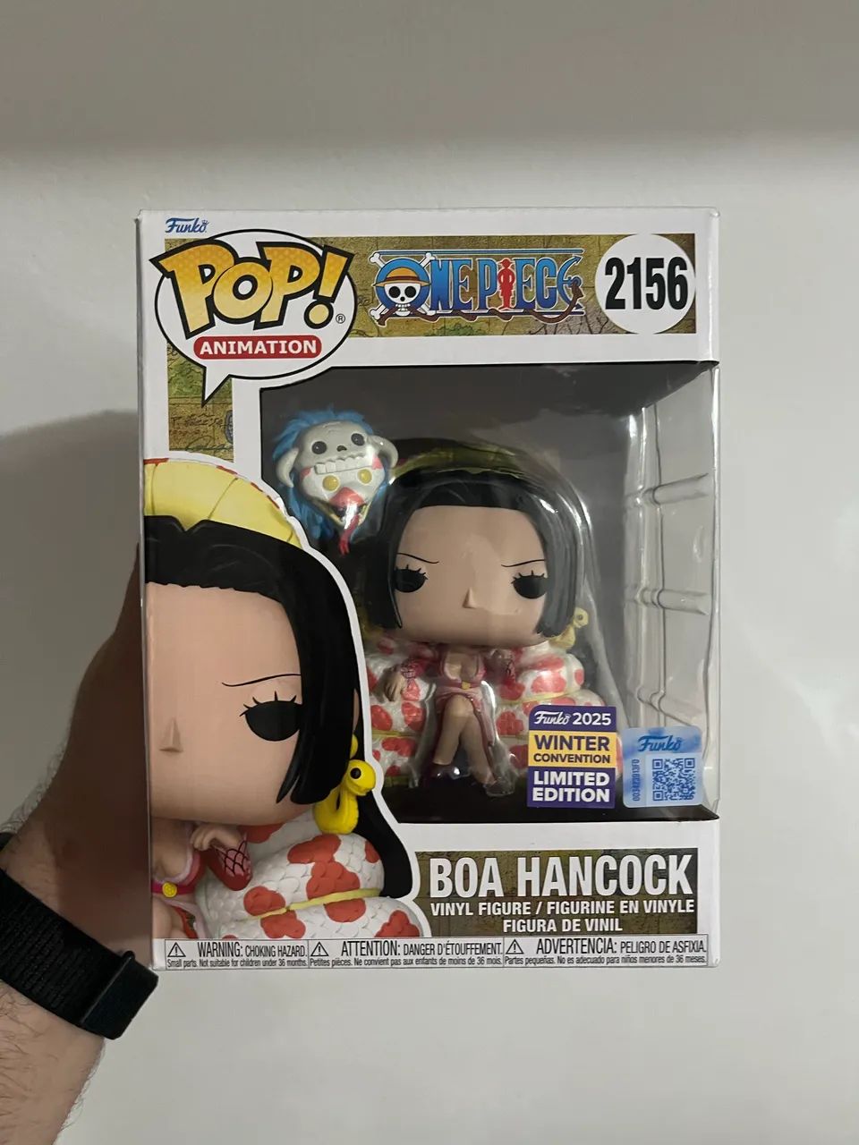 Funko Boa Hancock 2156 Premium Convention Original e com caixa