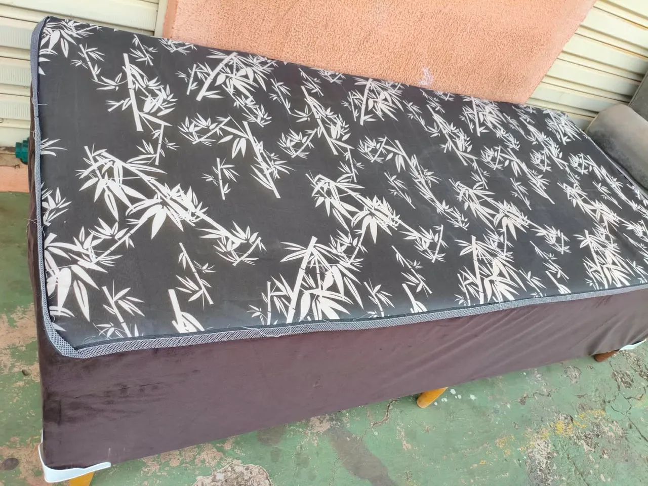 Cama box solteiro com 10cm de espuma conjugada ((ENTREGO GRATIS)) - Foto 5