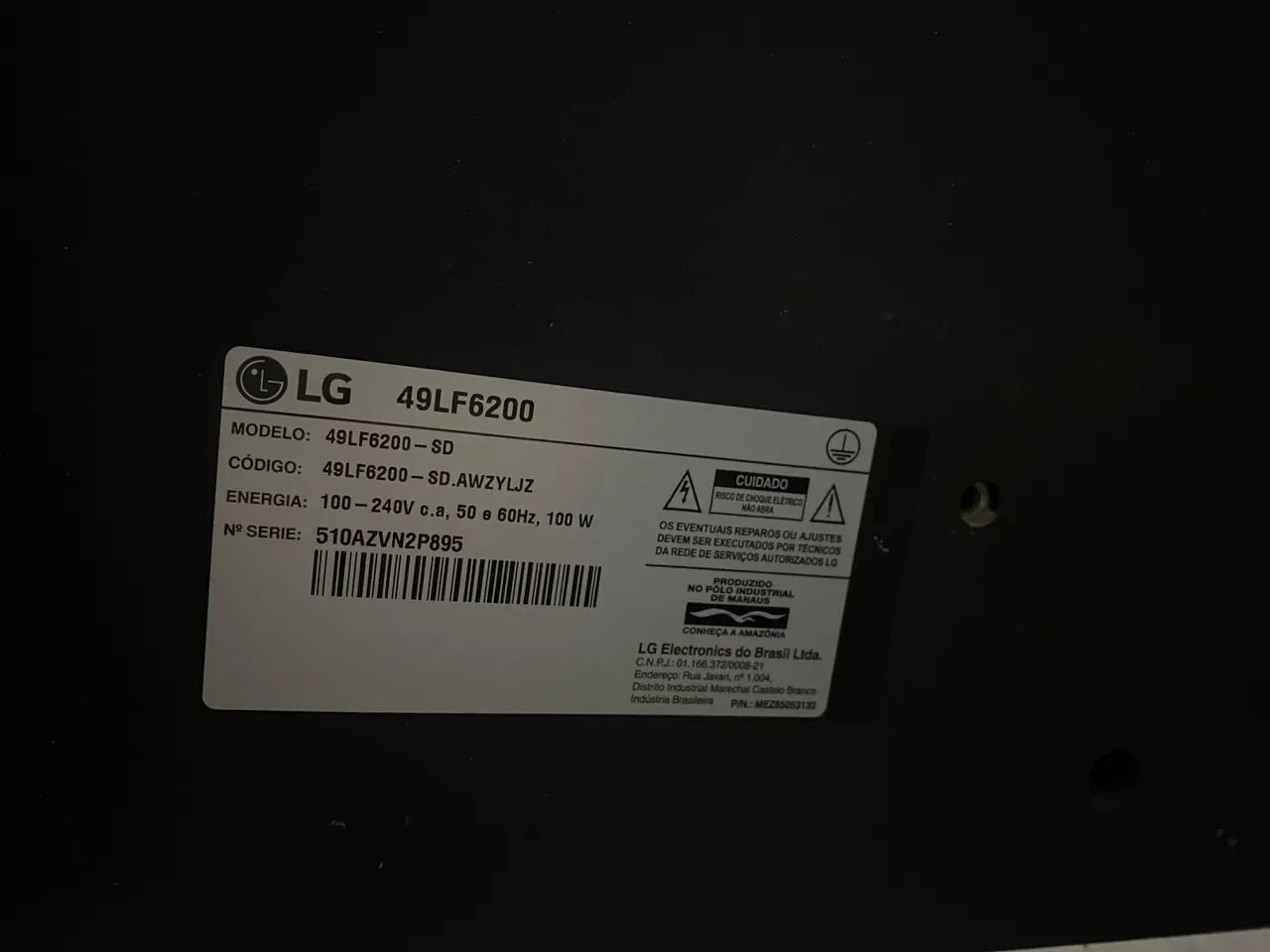 TV LG 49LF6200-SD