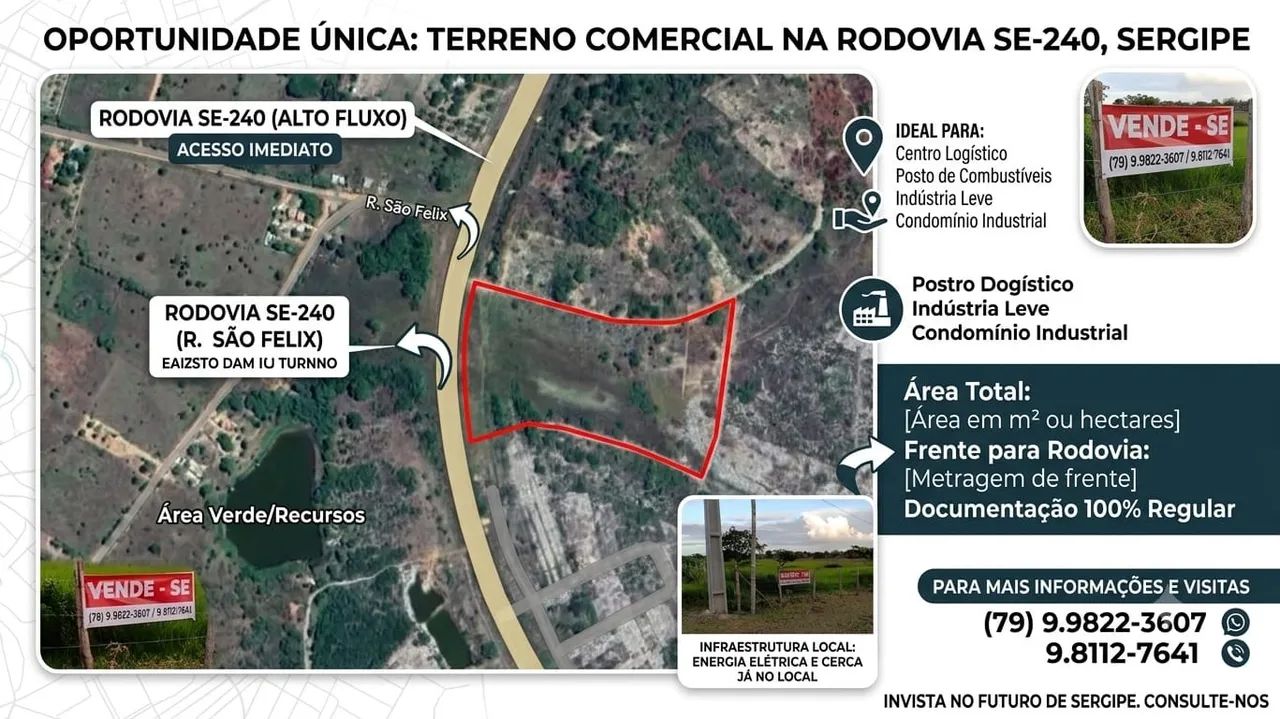  próximo ao povoado bela vista na rodovia se - 240 