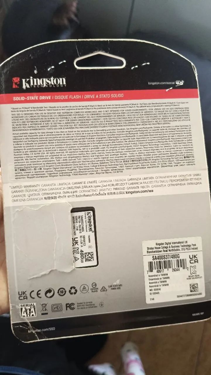 SSD A400 Kingston SATA - Foto 3
