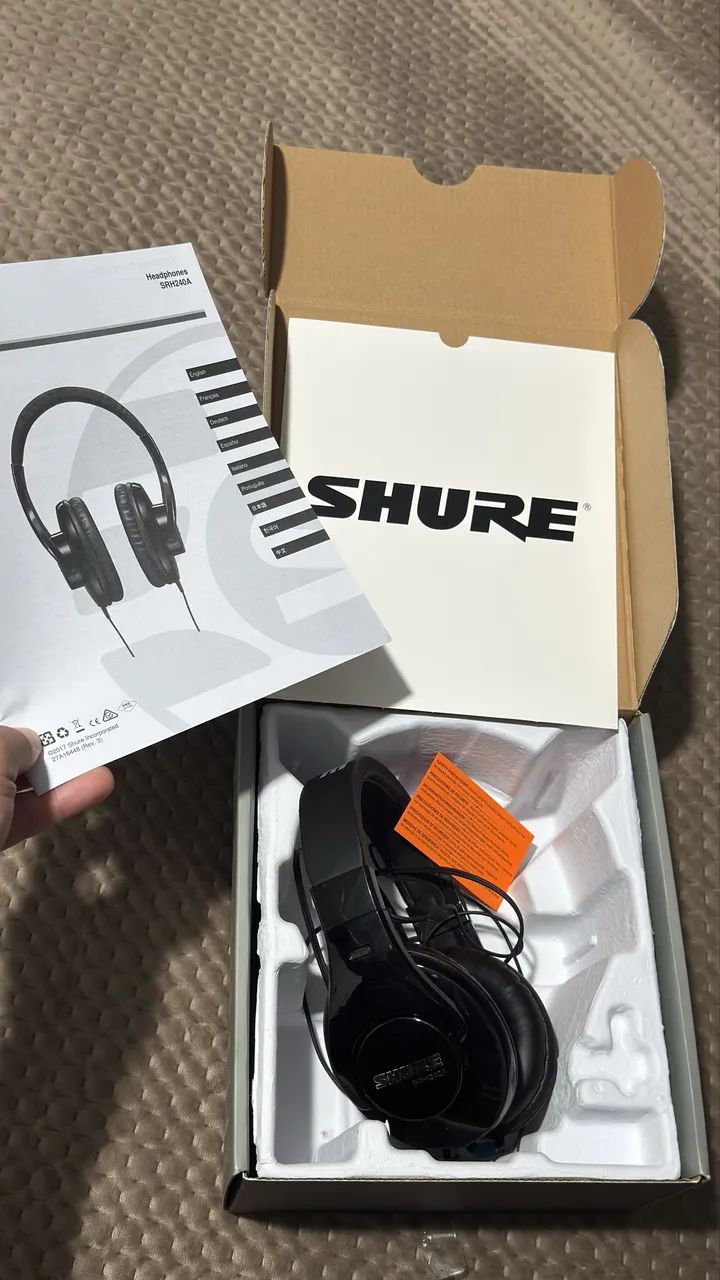 FONE SHURE SRH240A  - Foto 3