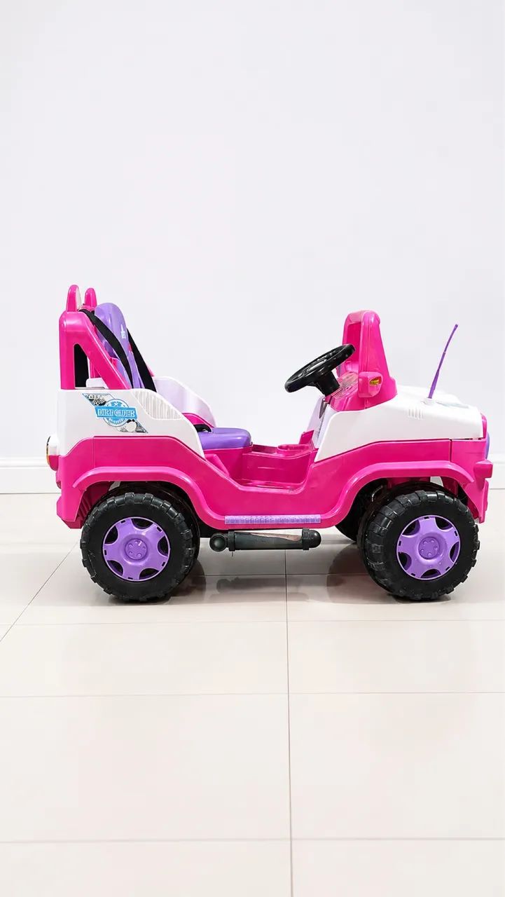 Carrinho de Passeio Rosa - Pedal - Foto 2