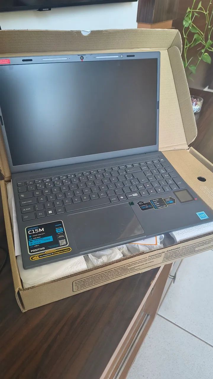 Notebook Positivo Celeron c/Nota Fiscal