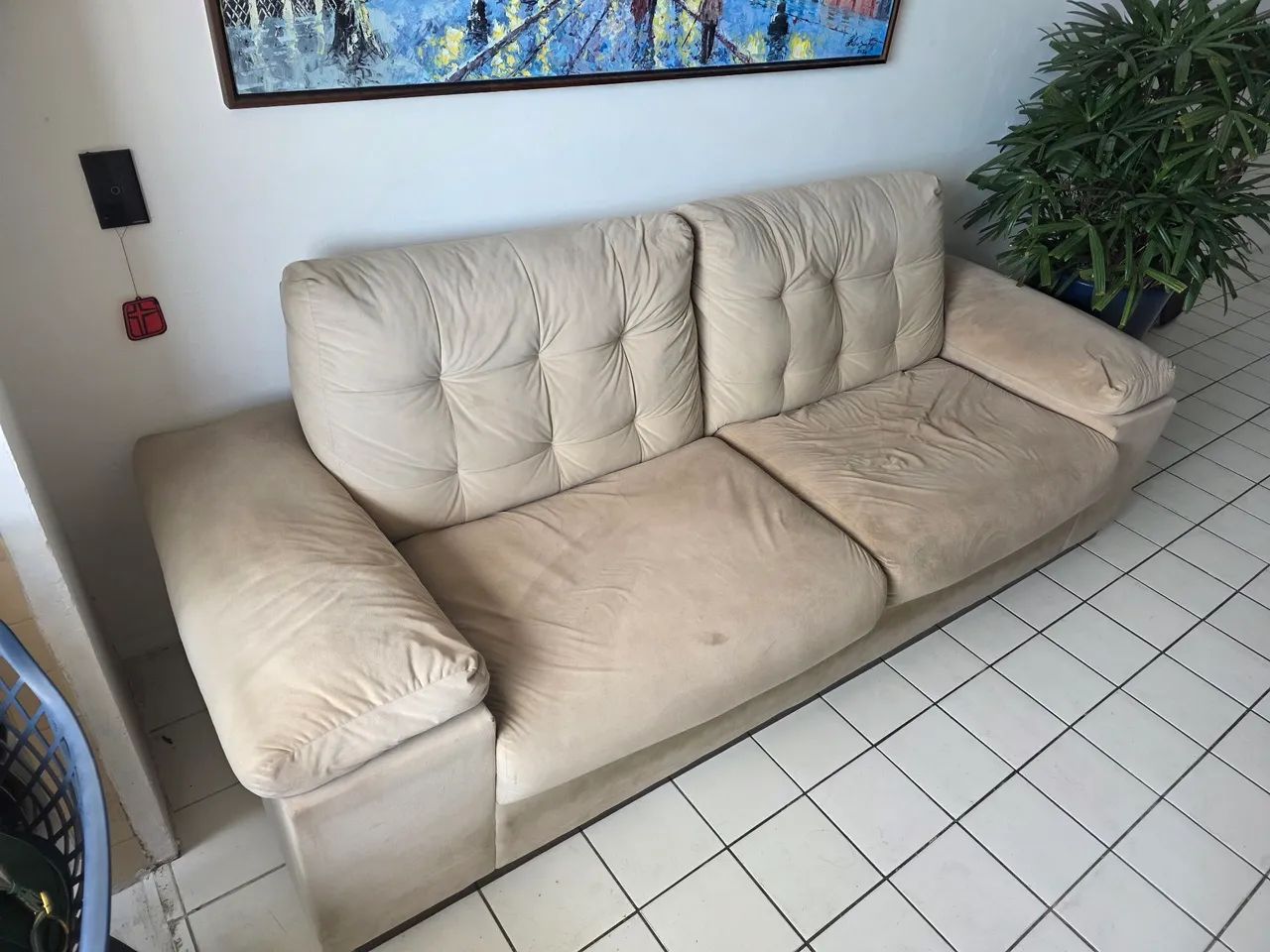 Sofa 3 lugares.