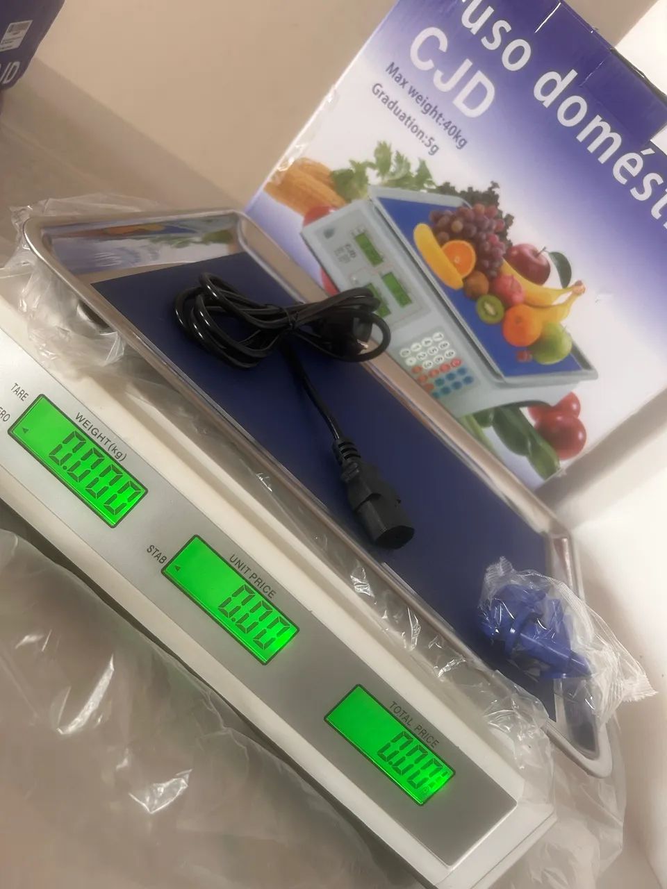 BALANÇA DIGITAL 40KG - NOVA