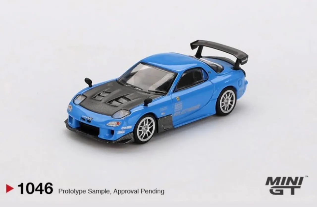 MINI GT Mazda RX7-RE-Amemiya 20B (Lacrada) - Hobbies e coleções