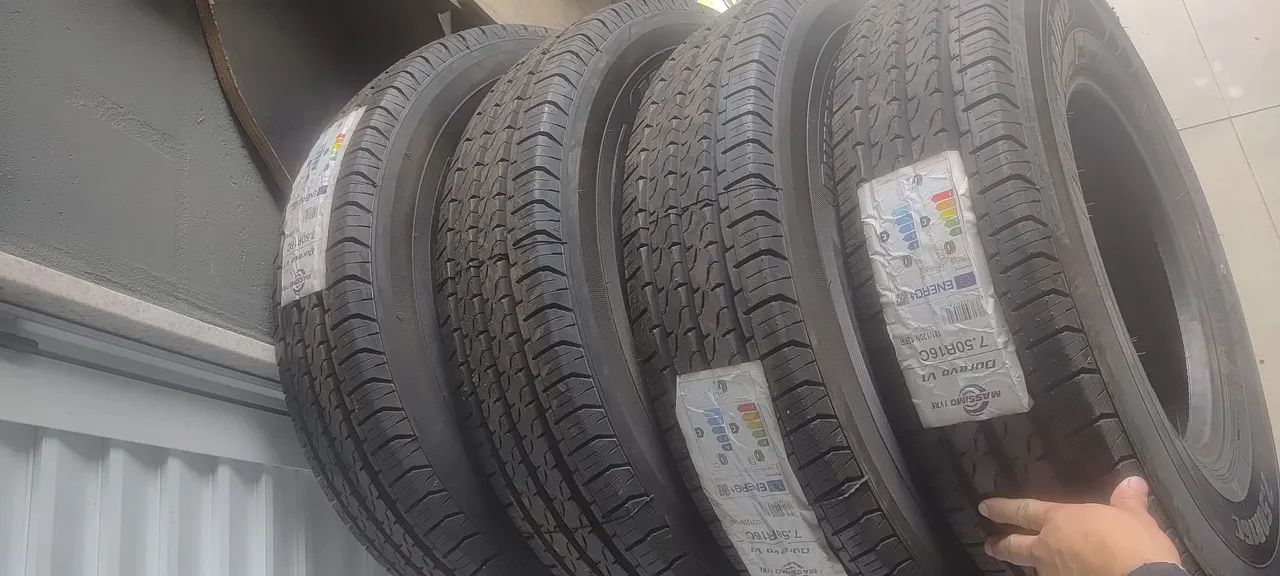 Pneu 7.50 R16 C para van e 3/4 - Foto 2