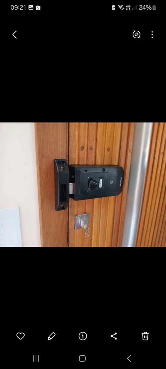 Instalação de fechadura eletrônica  - Foto 4