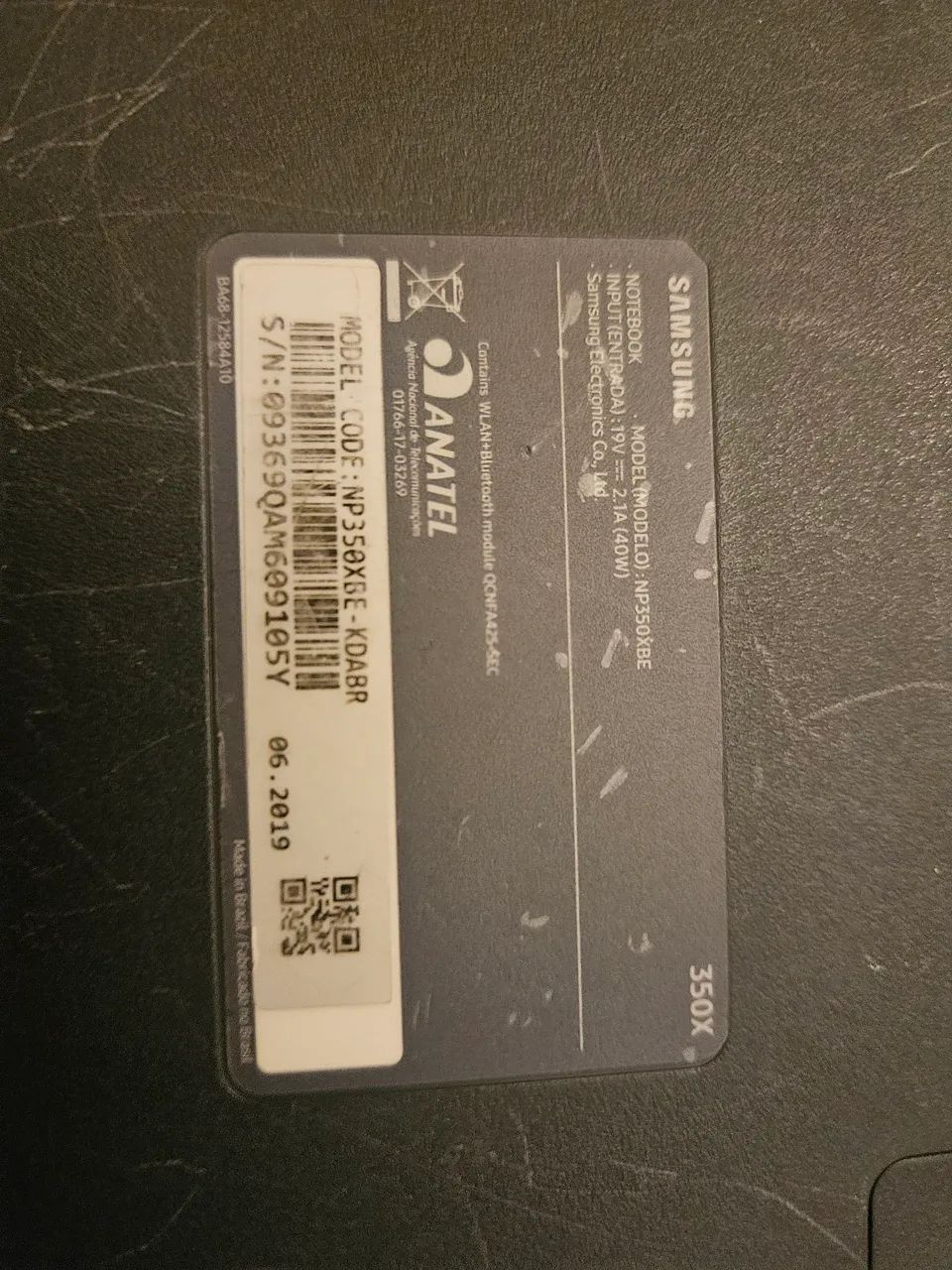 Vendo notbook  sansung NP350XBE defeito - Foto 5