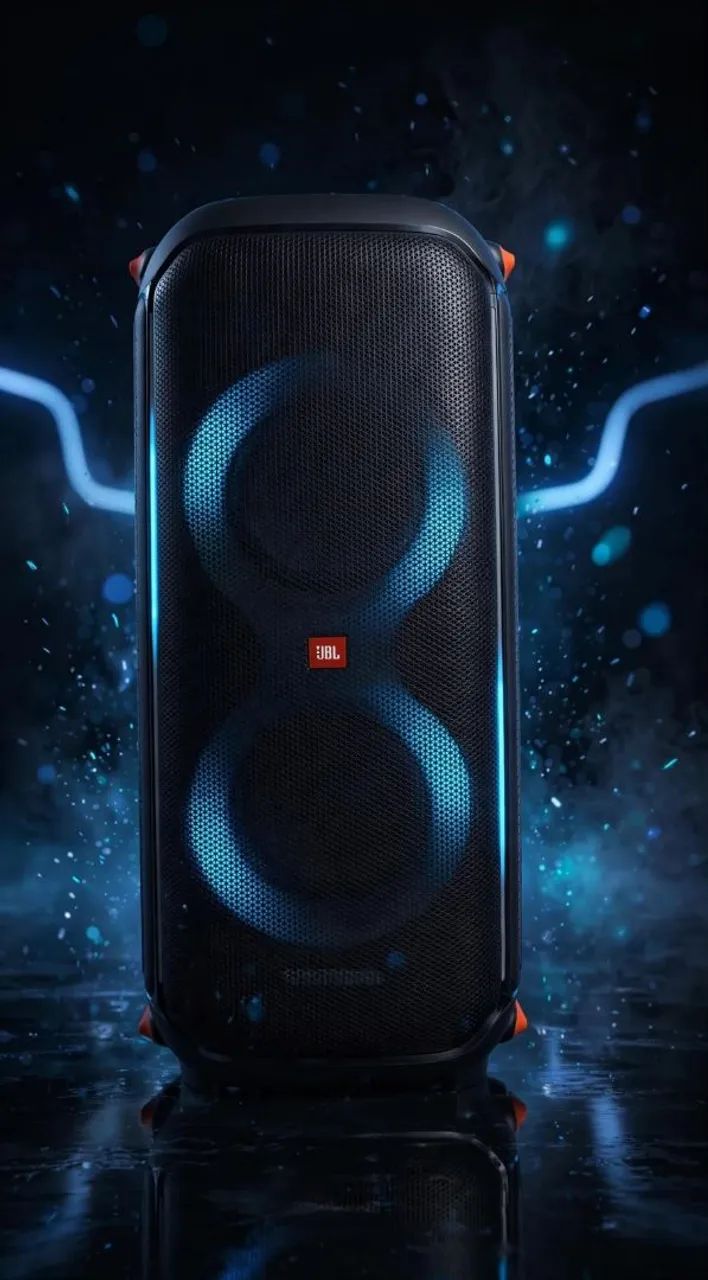 Vendo esse som jbl 710 partybox seminovo  - Foto 4