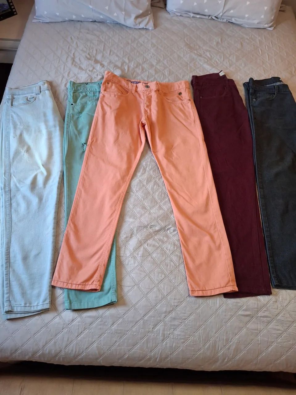 Kit 5 calça masculinas. - Foto 4