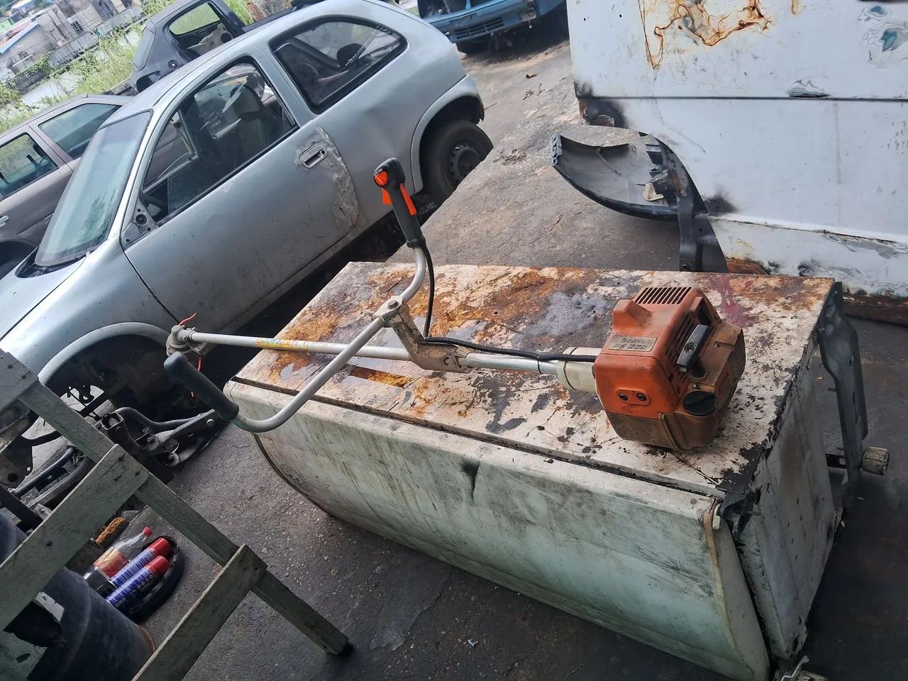 Roçadeira sthil 220 original  - Foto 4