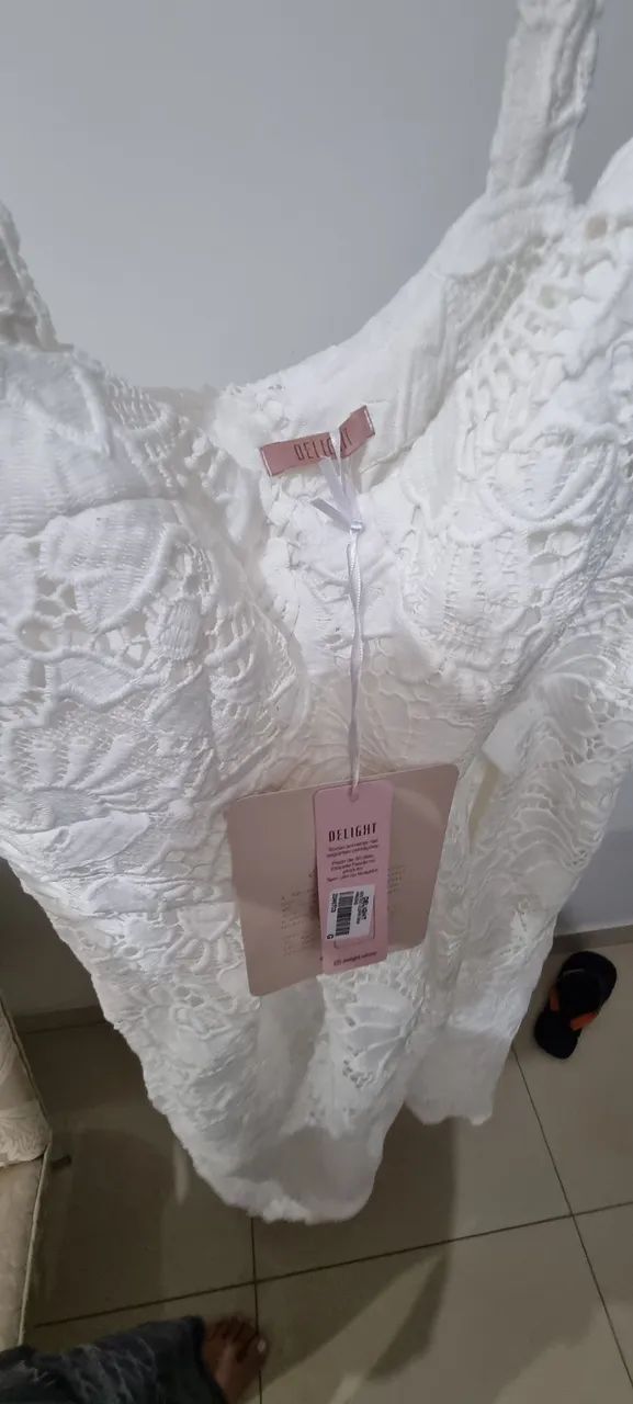 Vestido branco para noivado ou casamento  - Foto 2