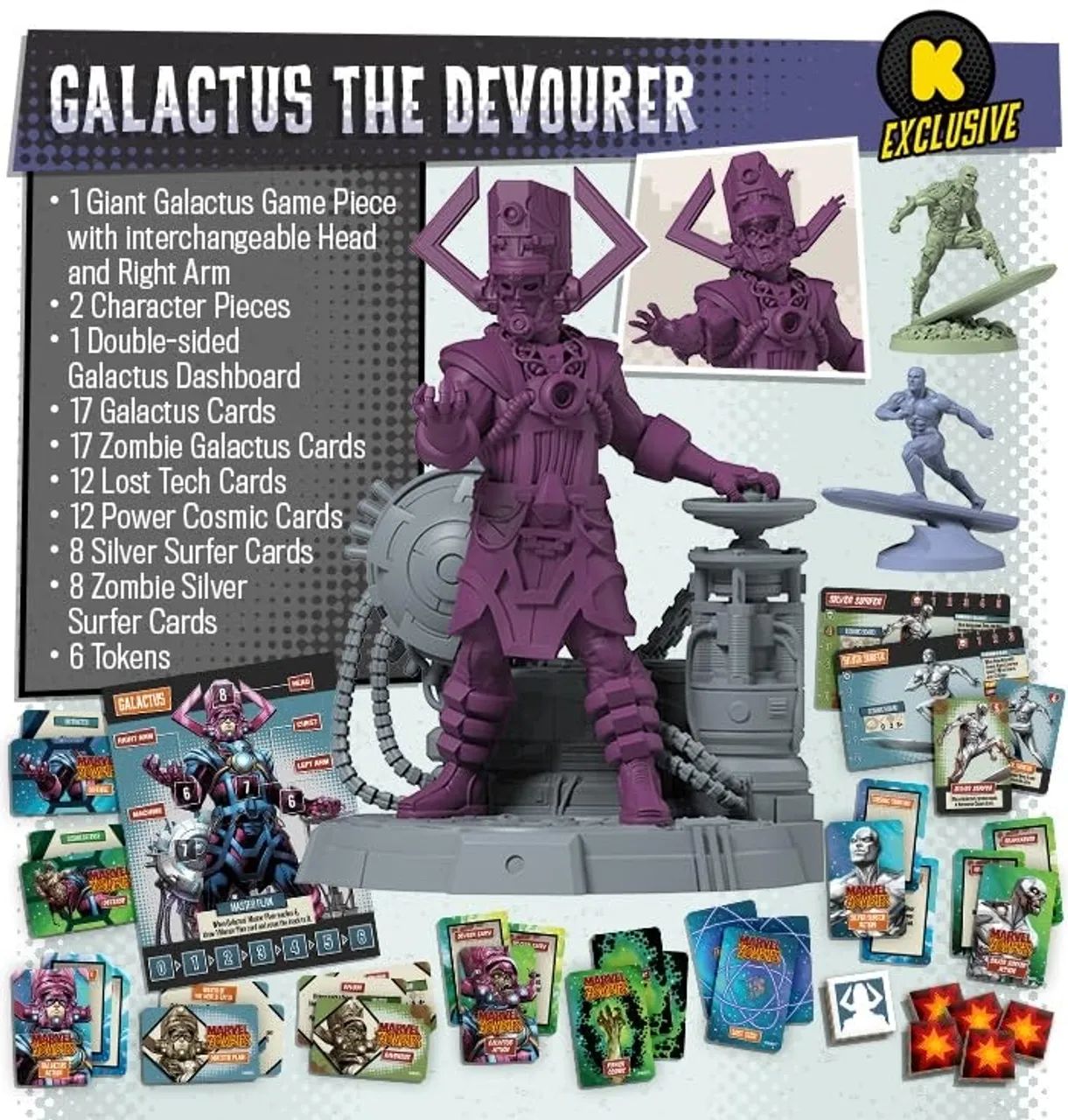 Zombicide Marvel Zombies Galactus The Devourer