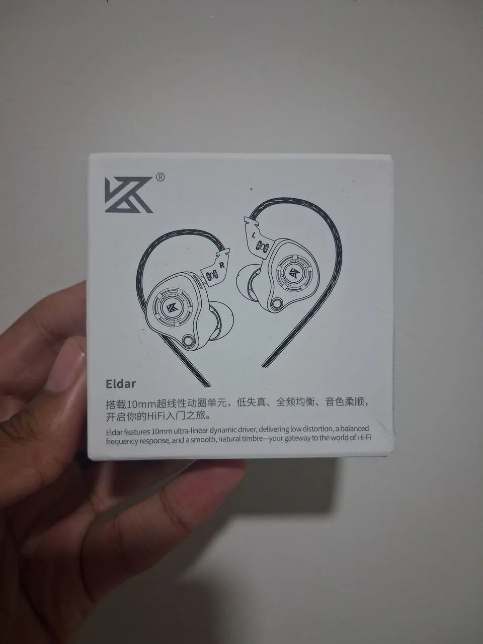 Fone Intrauricular - KZ Eldar 1DD