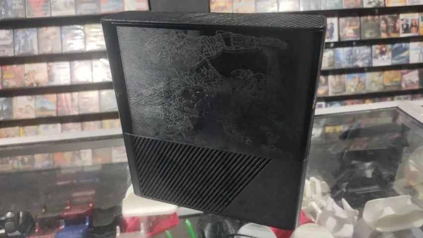 XBOX 360 L10 RGH 3.0 HD 500GB 130 TOP + JOGOS RETROS LEITOR BOM 1 CONTROLE E FONTE ORIGIN