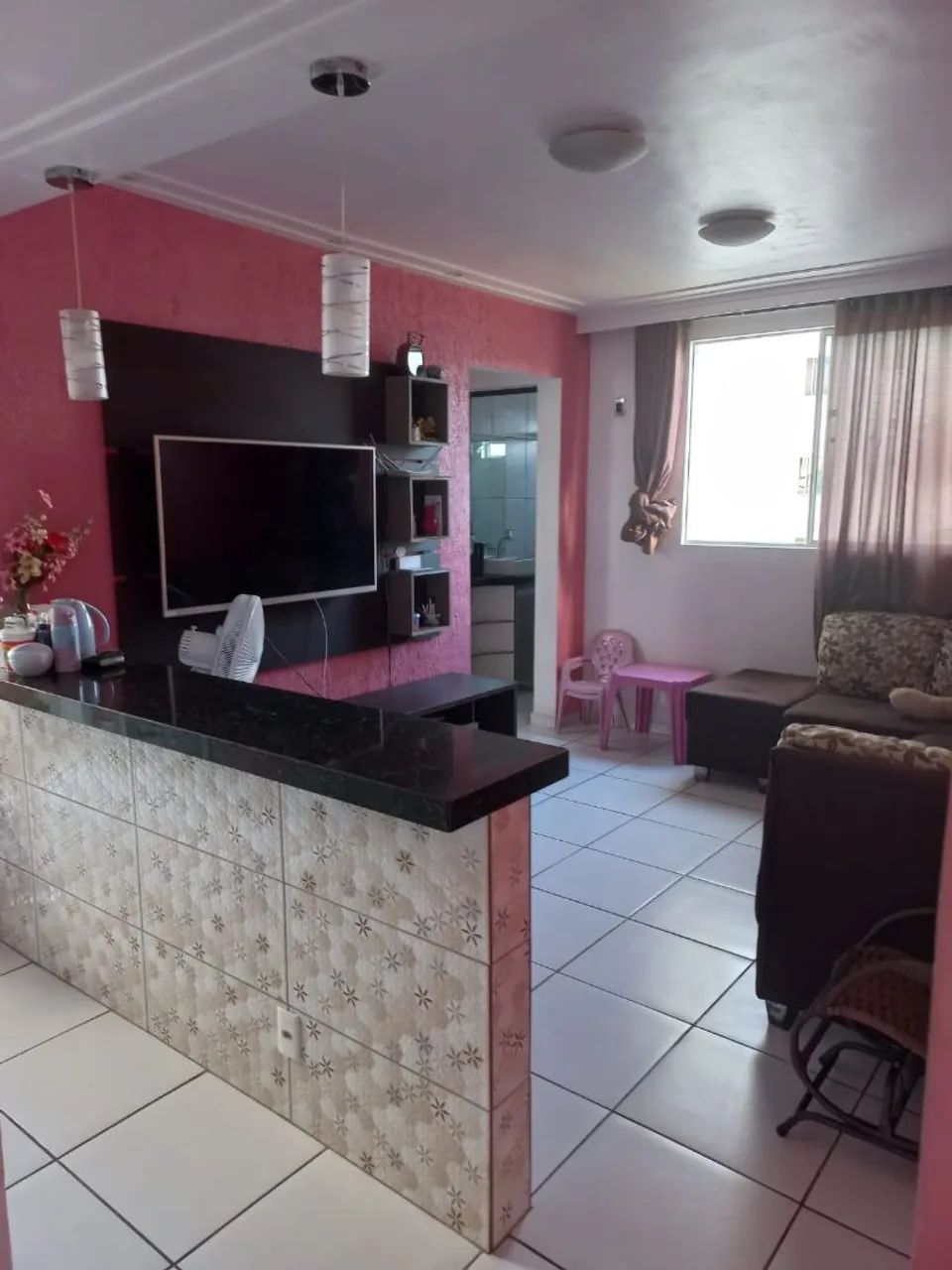 Apartamento terreo com quintal 