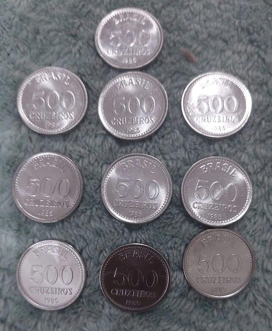 Moeda de 500 Cruzeiros de 1985 - Foto 3
