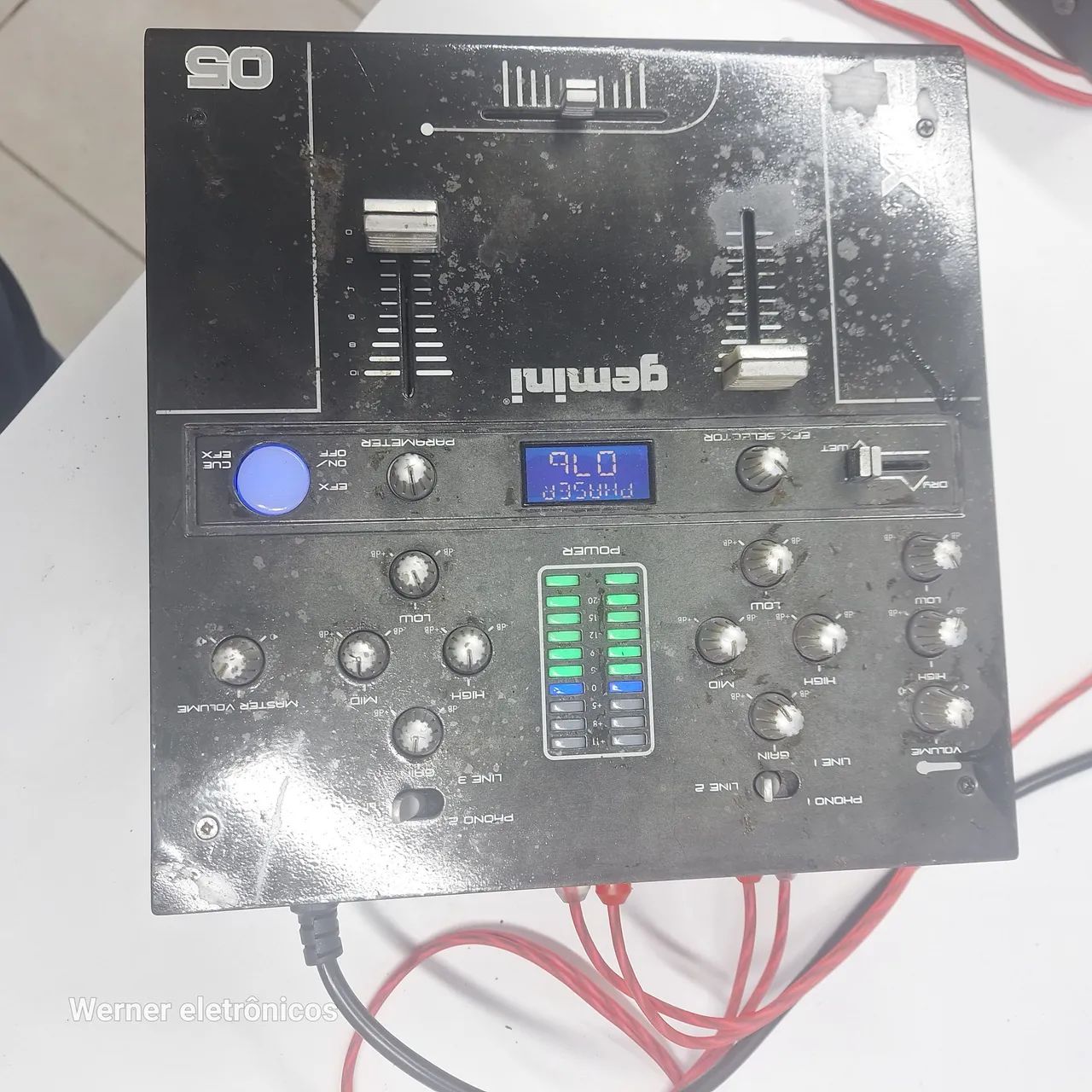 Mixer Gemini PMX 05 com efeitos. - Aparelhos de Som - Centro, São
