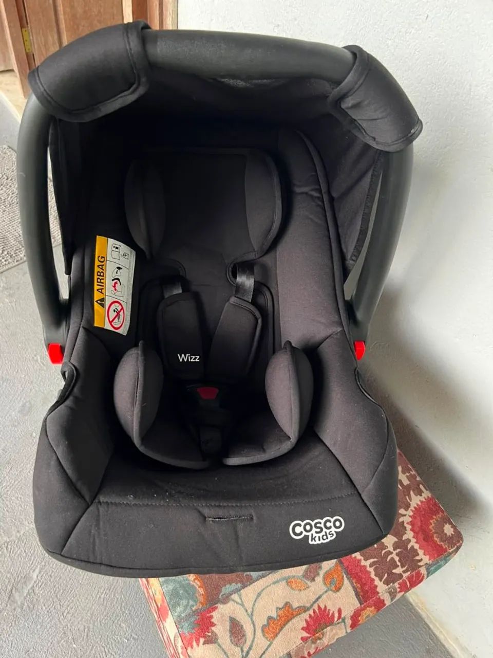 Carrinho de bebê Galzerano e bebê conforto Cusco - Foto 3