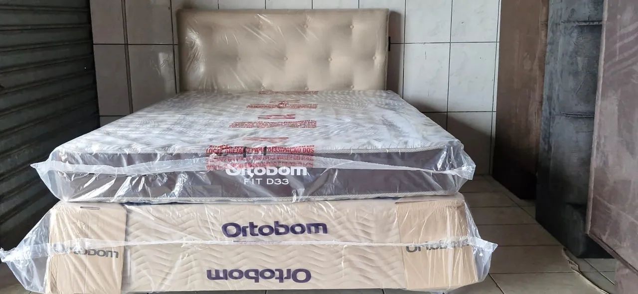 Cama casal Ortobom 