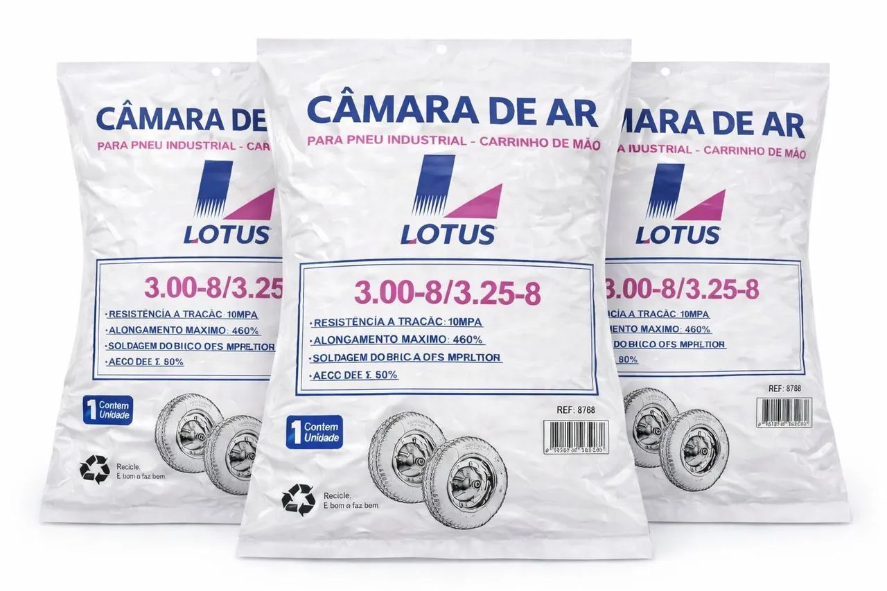 Câmara de ar para pneu carrinho de mão 