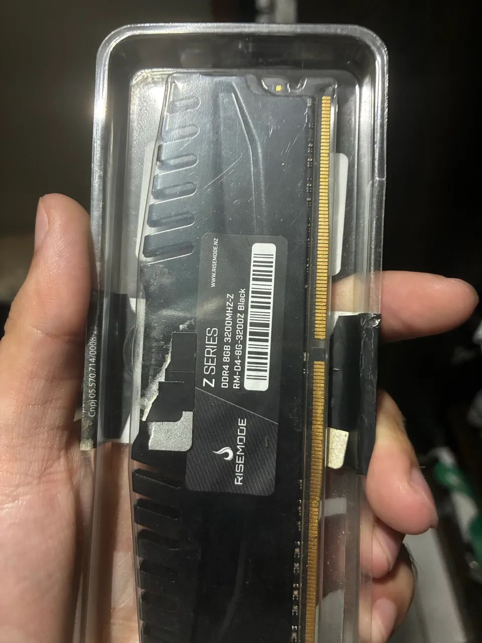 Memória 8gb DDR4 3200mhz Risemode65126625794563121