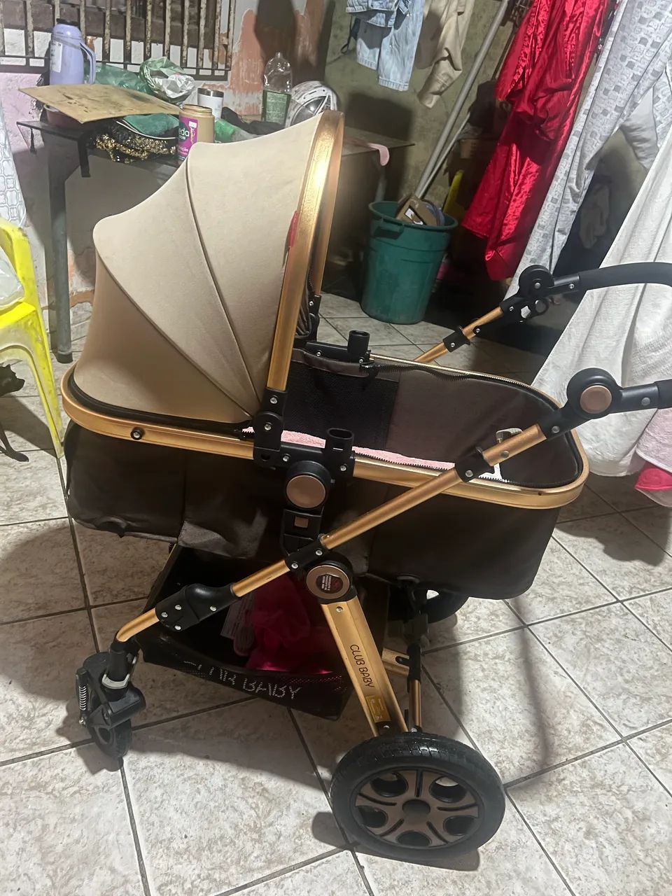 Carrinho de bebê mais bebê conforto  - Foto 3