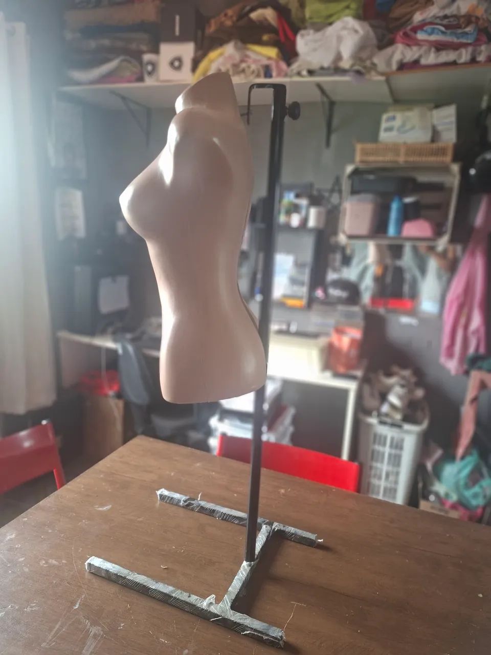 Manequim tronco com suporte  - Foto 2