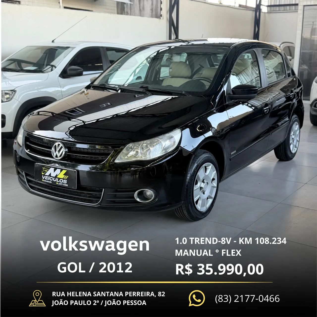 Volkswagen Gol 1.0 TREND/ POWER 8V 4P 2012