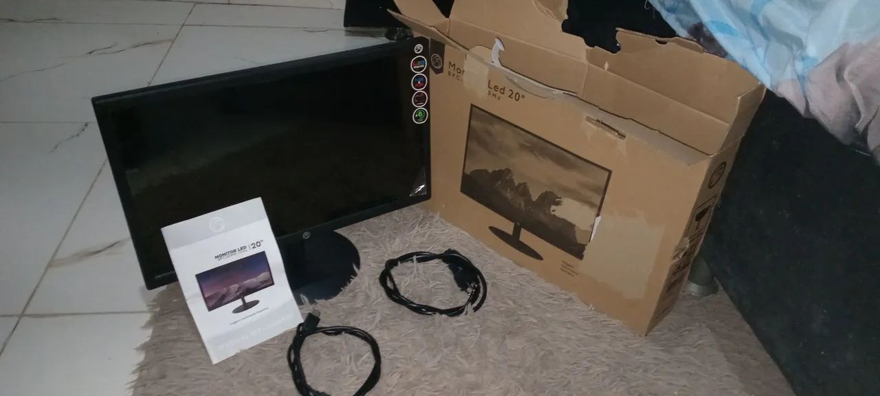 monitor gamer novo 20 polegadas - Foto 4