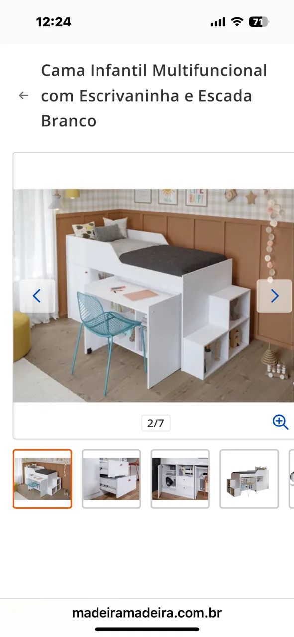 Cama solteiro multifuncional  - Foto 5