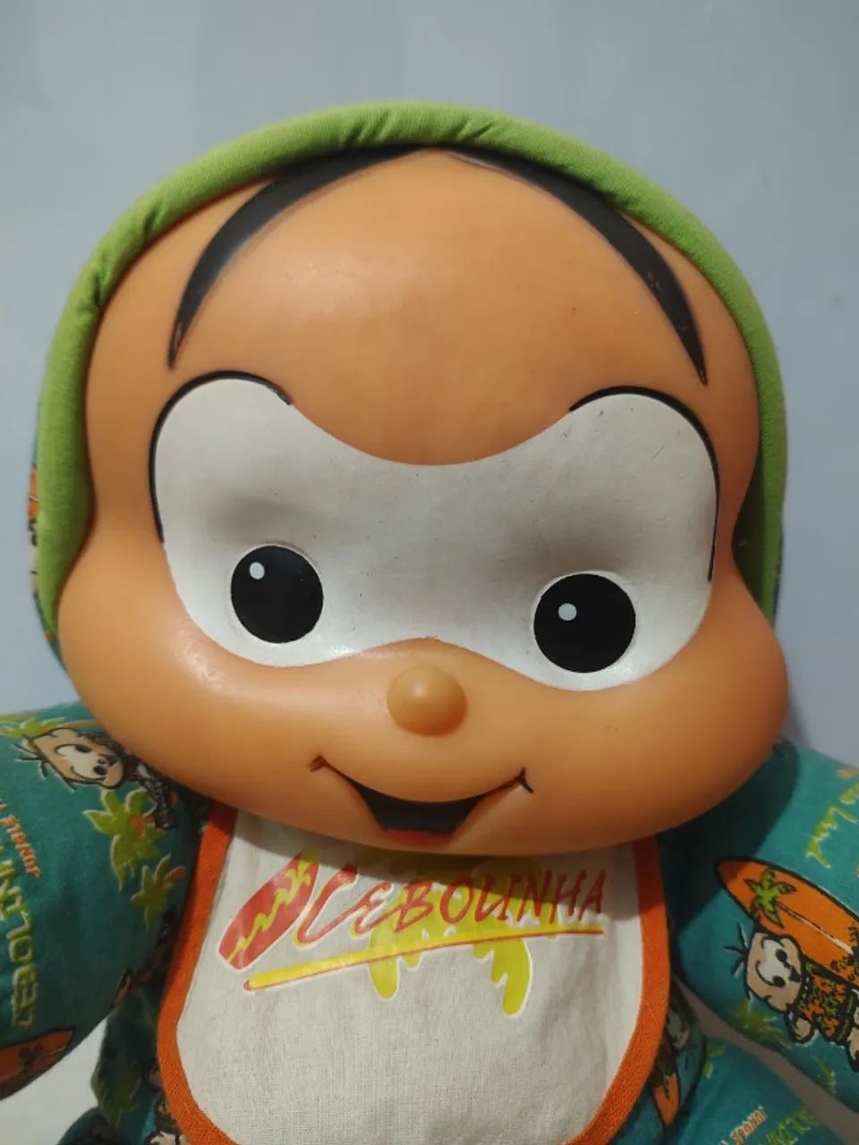 boneco antigo cebolinha bebê multibrink 35cm - Foto 2