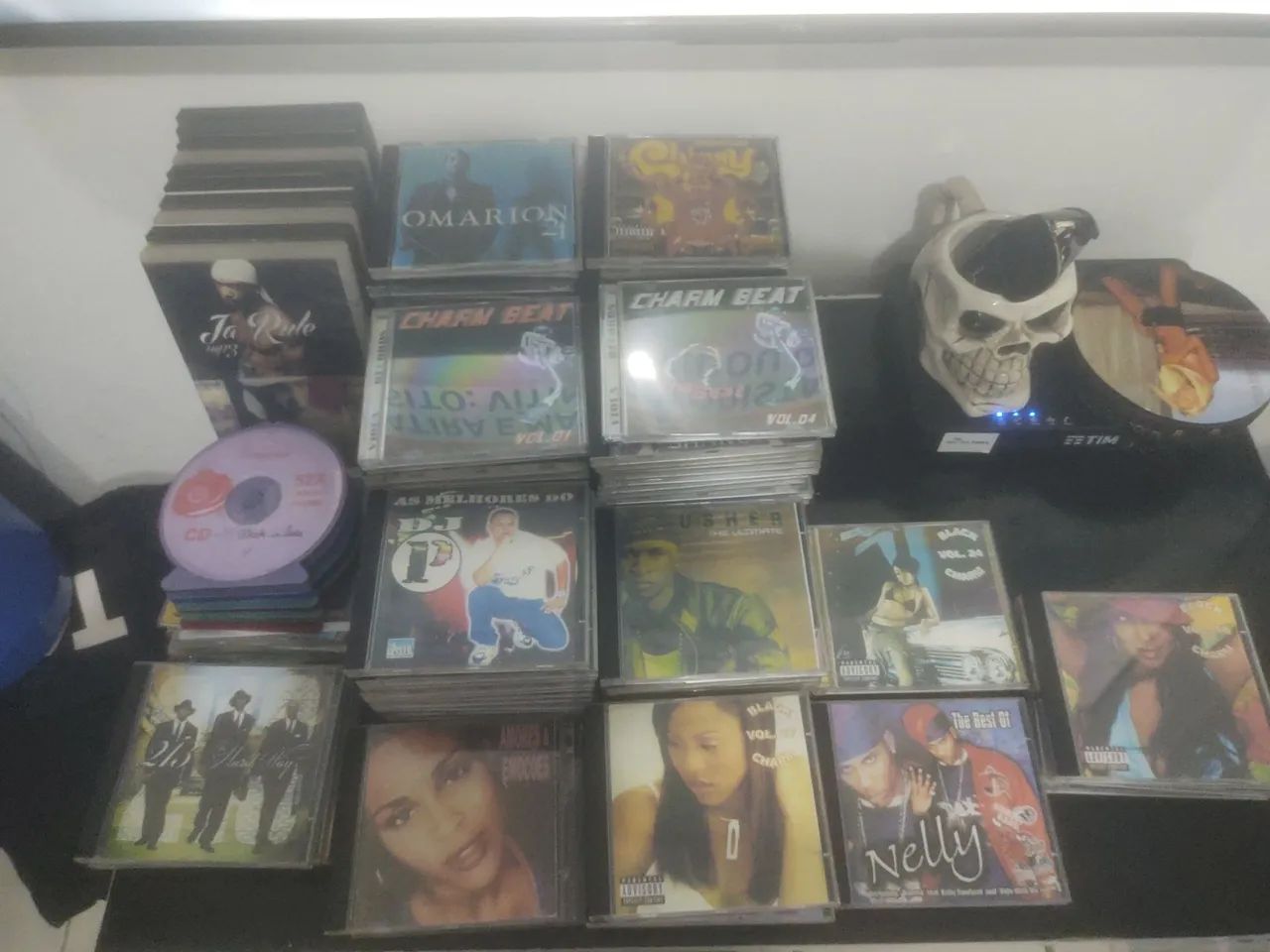 Coleção de Cds de Black